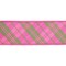 LaRibbons 2 1/2" - 4" Wired Dupioni Ribbon | Bias Plaid w/ Taffeta Fused Back | 10 Yard Roll